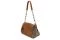 Laura B Collection Particulière. Collezione S/S 2017 W. Leather Swing. Camel Bauletto - Big size. Also available in black.