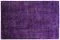 Carpet Edition. “Color Revival 1419 Violet”, un tappeto annodato a mano in lana e cotone.