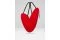Michele Chiocciolini. La “Heart Back-Pack”, zaino o borsa a spalla, è realizzata in camoscio. Misure del cuore 47x34 cm.. Collezione Primavera-Estate 2020. Prezzo euro 350,00.