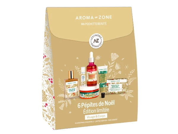 Aroma Zone Cofanetto delle 6 Gemme Natalizie Box Beauty Natale 2023