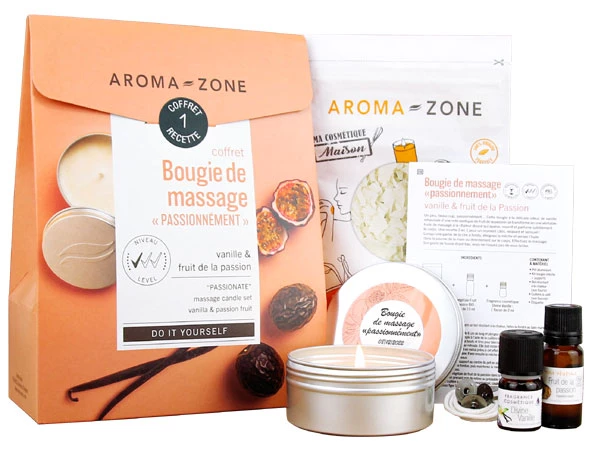 Aroma Zone Kit Candela per massaggi Passionnément San Valentino 2024