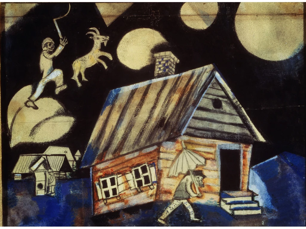 A Rovigo la mostra dedicata a Marc Chagall Anche la mia Russia mi amerà