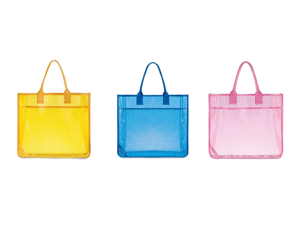coccinelle see through bag shopping bag 2019