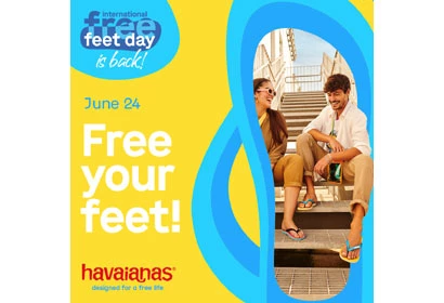Havaianas e International Free Feet Day 2022