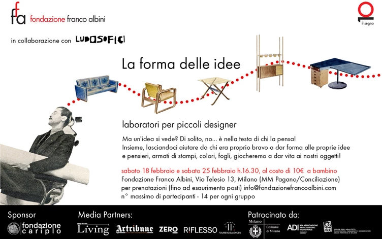 Alla Fondazione Franco Albini i Laboratori per piccoli Designer