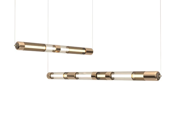 Leucos lampade a sospensione Stacking disegn Rockwell Group Euroluce 2023 600x450