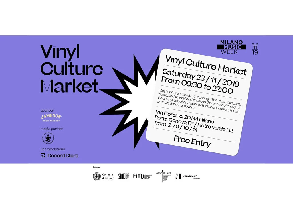 Vinyl Culture Market 2019 milano