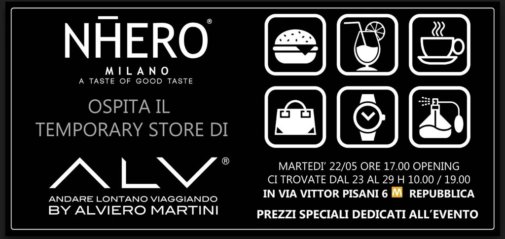 alviero martini temporary store 2018