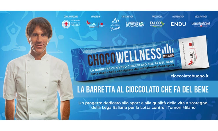 ChocoWellness Milano© la barretta gourmet a sostegno della LILT Milano